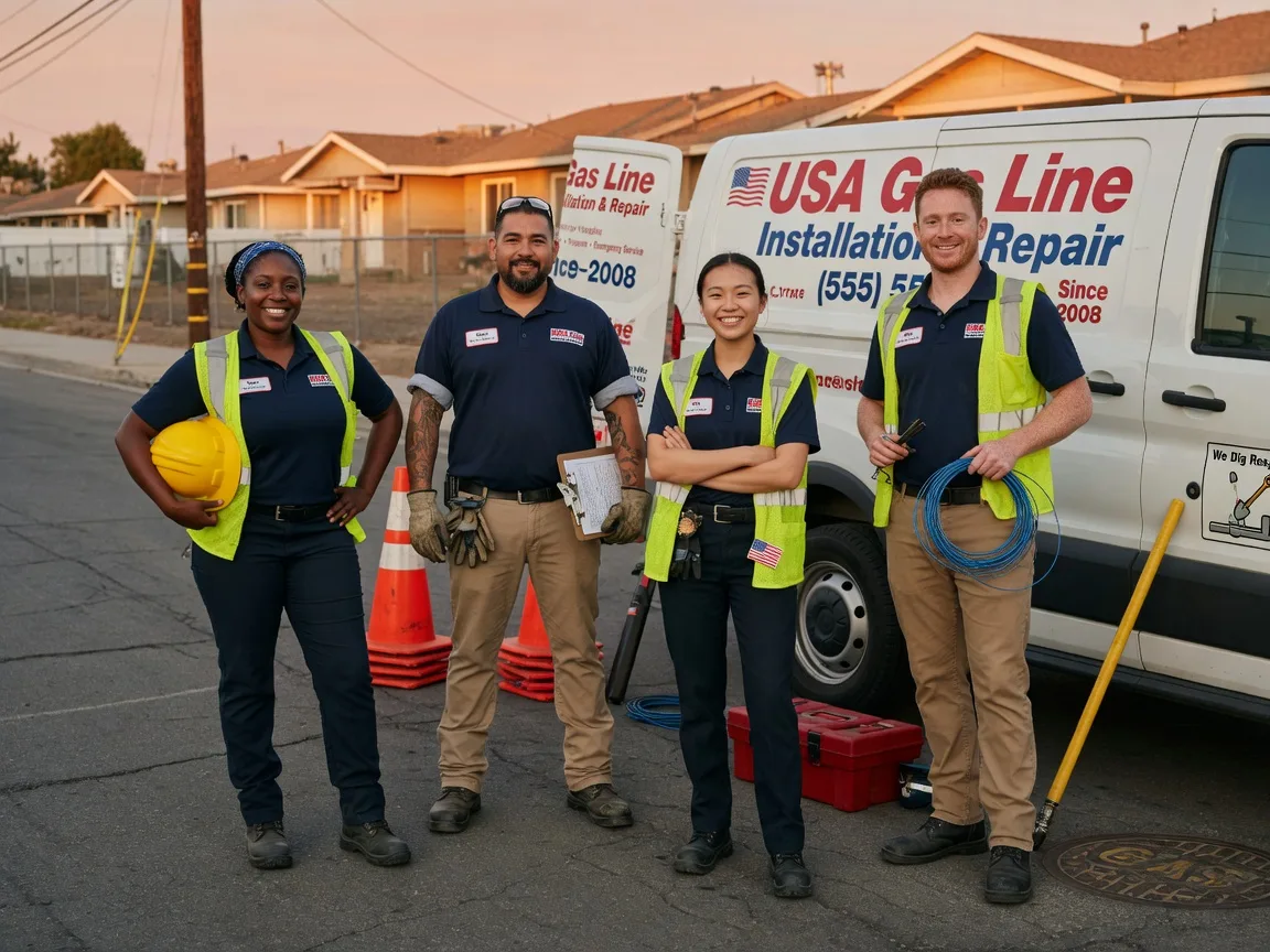 Gas Line Installation company in Hooper, WA